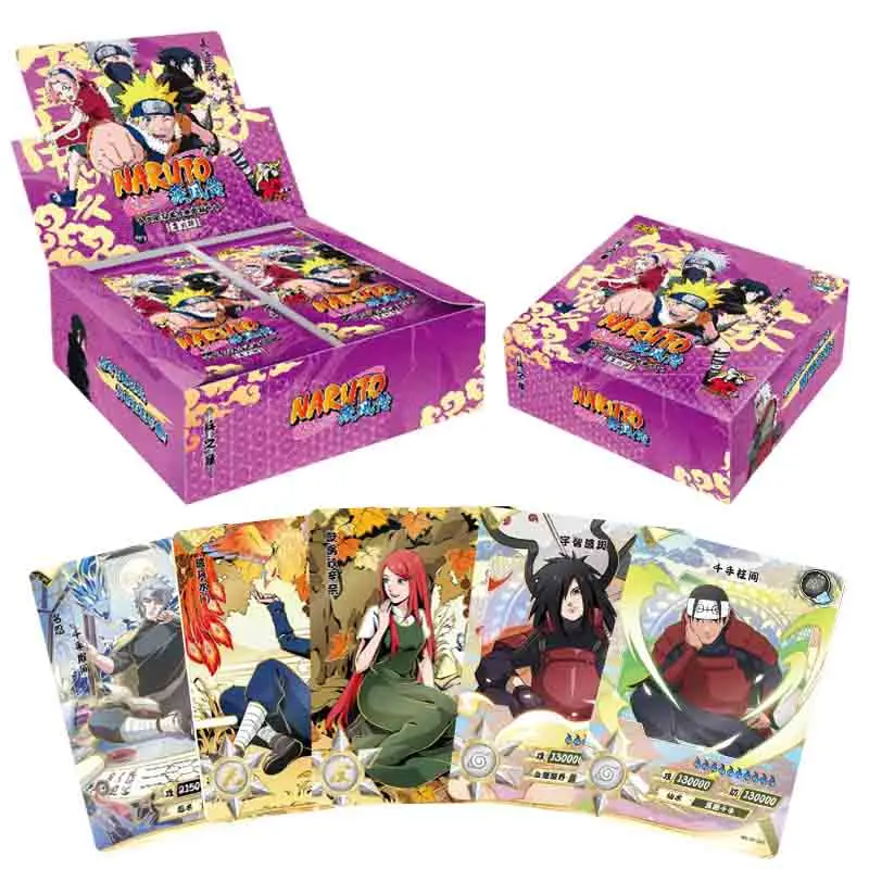 

Wholesale Naruto New Kayou Cards SP UR Anime Figure Card Uzumaki Uchiha Sasuke Playing Card Kid's Birthday Gift Toy