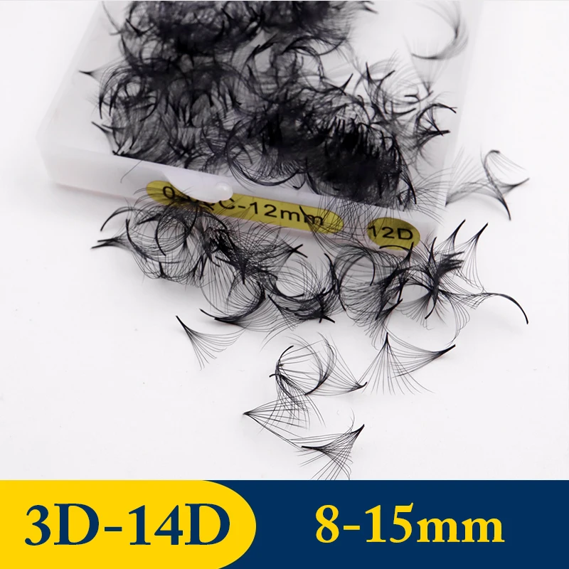 

Loose FansThin Pointy Base Premade Fans Sharp Root Lash Extension Sharp Narrow Stem Premade Volume Fan Eyelash Extensions