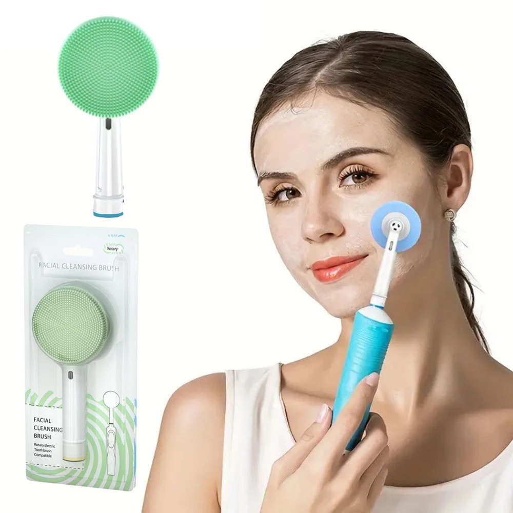 Силиконовая Щетка Для Чистки Лица Электрической Зубной Щетки Oral B