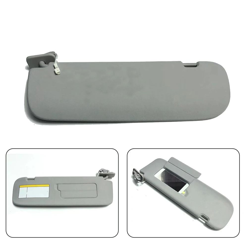 

1x Passenger Side Right Sun Visor Fits For Tesla Model 3/ Y 2021 2022 #1490406-31-D/ 1490406-01-B Interior Replacement Parts