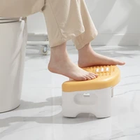 toilet stool foldable massage pad foot stool wash hand wash face wash steps step foot stool bathroom toilet thickening