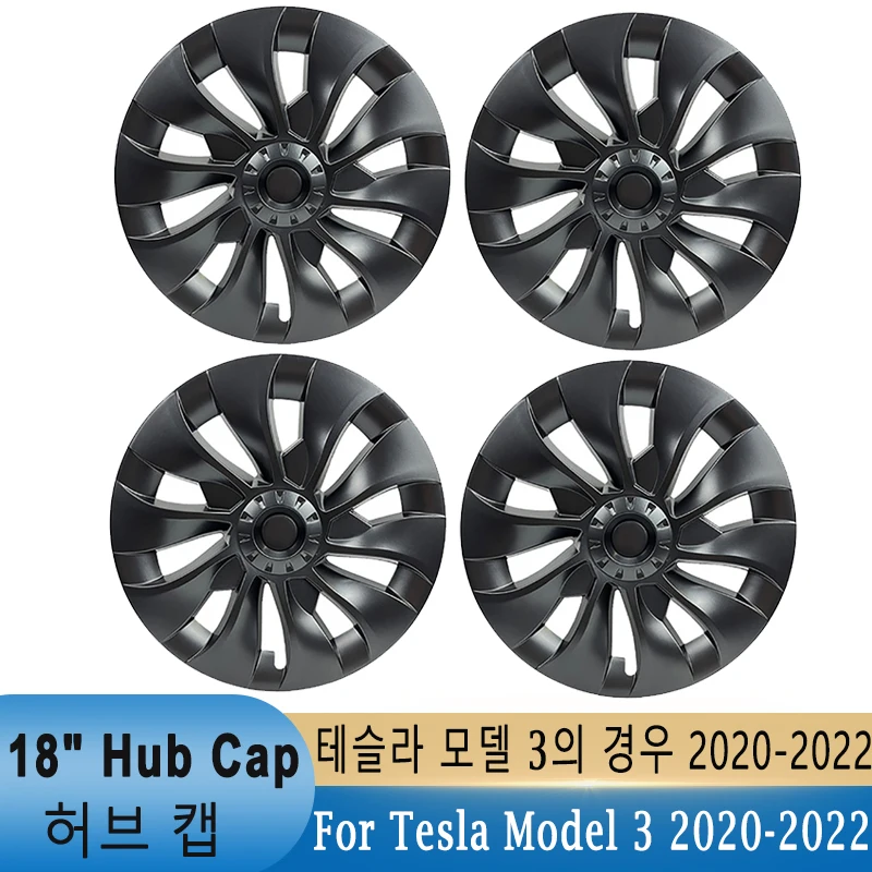

Колпачки на ступицы 18 дюймов для Tesla Model 3 2020-2022, колпачки на ступицу, колпачки на ступицу колеса, ободковая крышка, отделка шины для автомобил...