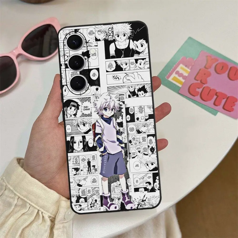 Фото Чехол для телефона Hunter X Hunter с аниме для Samsung S 24 Fe 25 Ultra Plus 20 Lite 21 30 22 23 24 22 Ultra 5G Fundas №5