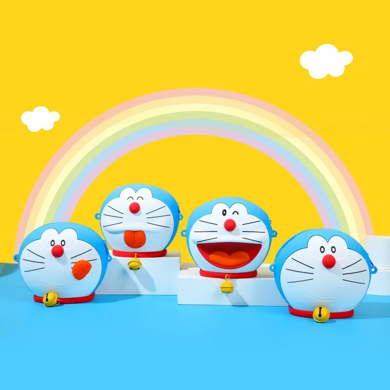 Sanrio 3D кукла женская сумка модная силиконовая через плечо высокого качества