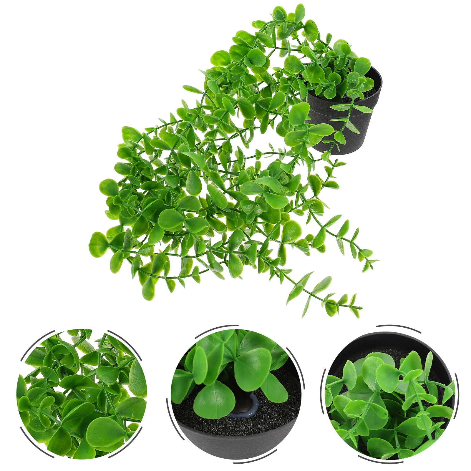 5 шт. искусственные подвесные растения в горшках уличный декор потолочные