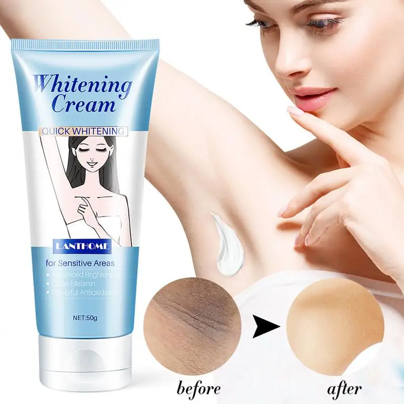 

Крем для отбеливания кожи подмышек, Осветляющий увлажняющий крем для темных пятен, для подмышек, лица, шеи, колен, частные детали