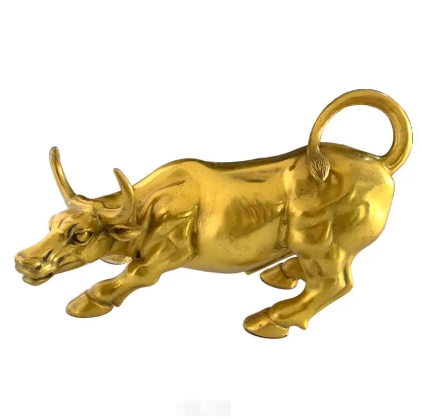 

Pure copper Wall Street Niuwang City Niu Twelve Zodiac Niu Home Crafts