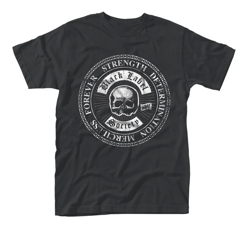 

Black Label Society Zakk Wylde Strength Rock Tee T-Shirt Mens