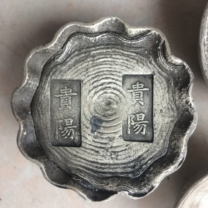 1 шт. случайно отправляет китайскую антикварную коллекцию серебряный стержень