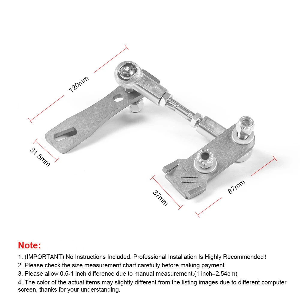 New For Jeep Cherokee Transfer Case Linkage Kit For XJ/MJ Comanche New Easy Install Version Stainless Steel