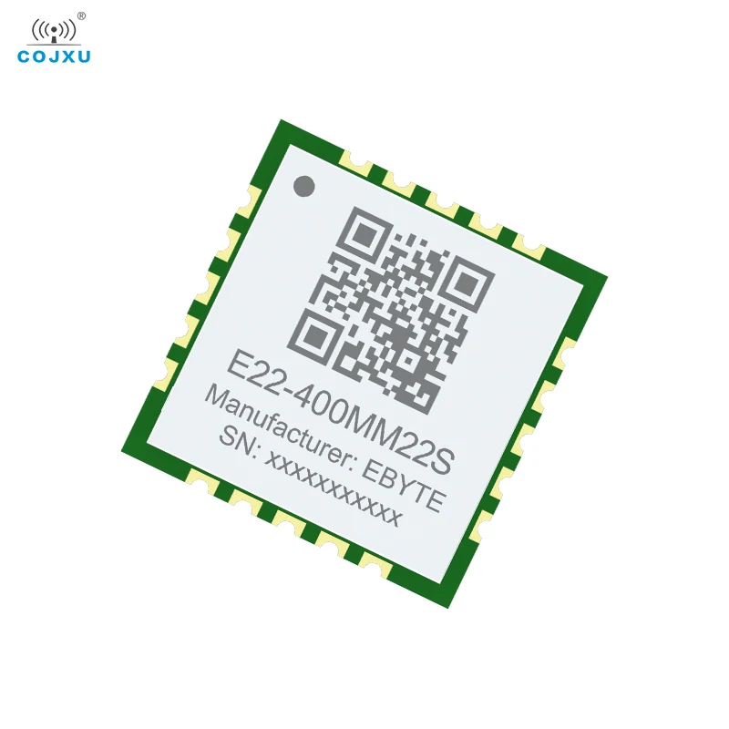 Модуль LoRa SX1268 433 МГц флуоресцентный модуль COJXU с детектором IPEX/Stamp ультра-Малый