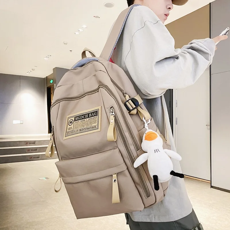 

High School Bags for Teenage Girls Boys College Student Backpack Women Bookbag Large Korean Bagpack