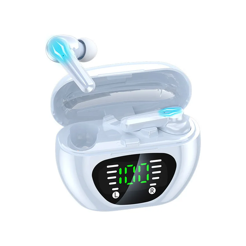 

Беспроводная оригинальная гарнитура 2000 мА/ч, Bluetooth 5,1, наушники с шумоподавлением, стереонаушники Smart Touch, геймерские наушники со светодиодны...