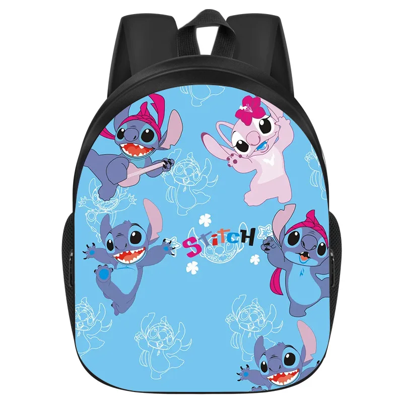 

Новинка 2023, 16-дюймовый школьный рюкзак Disney Stitch для детского сада, милый детский рюкзак с принтом для мальчиков и девочек, подарок на день рождения