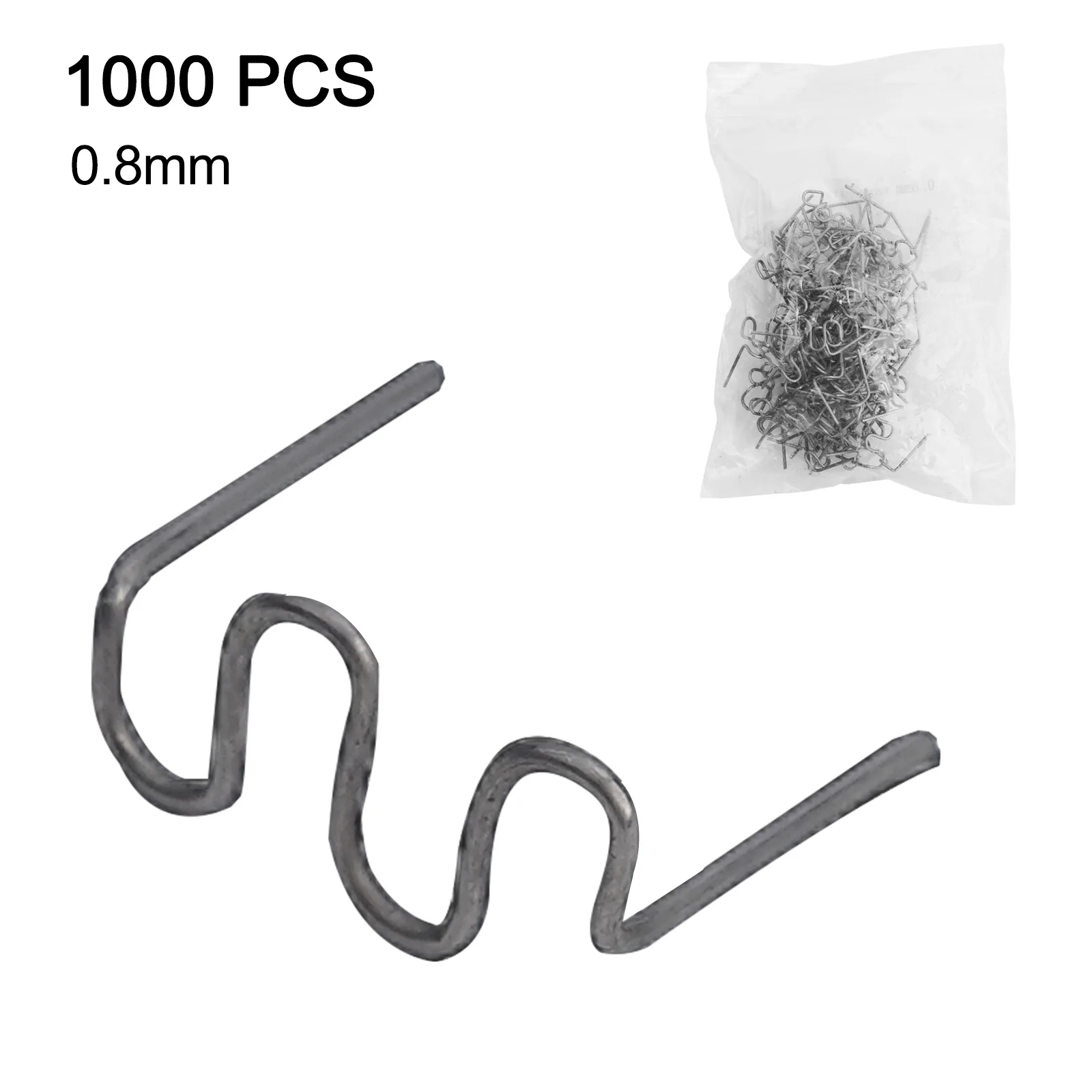 1000 шт. 0 8 мм пластиковые сварочные волнистые горячие скобы степлер для ремонта