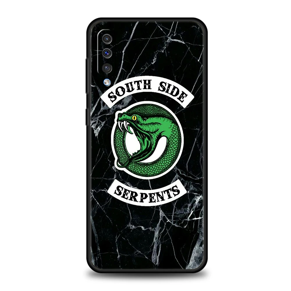 TV Riverdale Southside Serpents Phone Cover Case For Samsung Galaxy A12 A02 A03 A03S A52 A70 A50 A20 A10 A10S A40 Silicone Shell