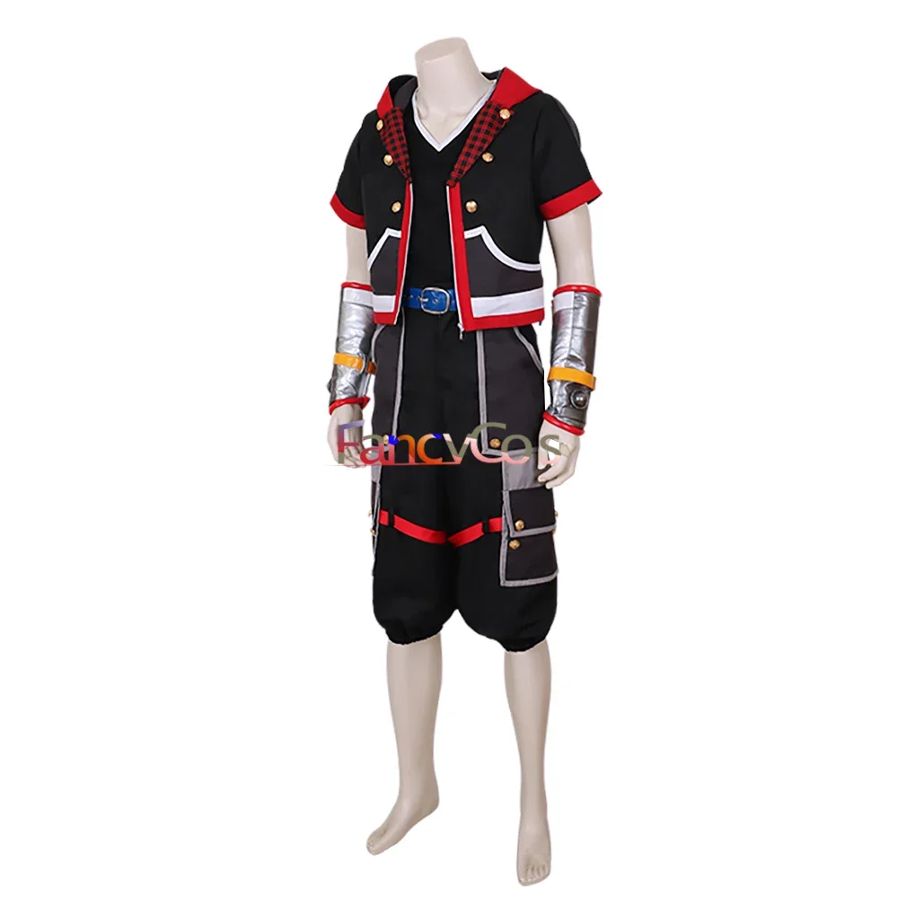 Костюм для косплея по мотивам игры Kingdom Hearts III Sora костюм взрослых Deluxe сделанный на