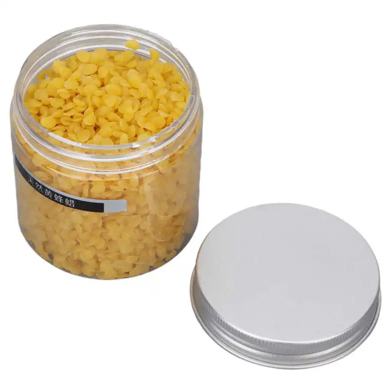 

Yellow Beeswax Beeswax Pellets Good Emulsification Metamorphic Resistant for DIY Lip Balm