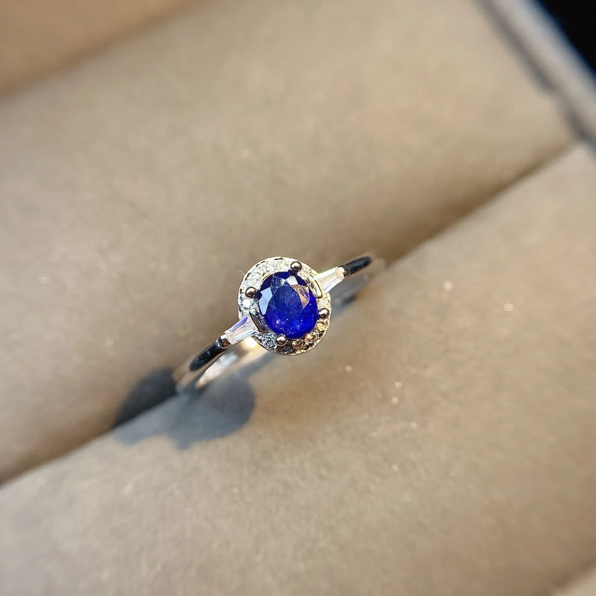 Фото Кольца DIWENFU Anillos De с сапфиром, серебро S925, ювелирные изделия из стерлингового серебра, изысканные обручальные кольца Anillos Mujer, серебро 925, ювелирные изделия с сапфиром Anel №2