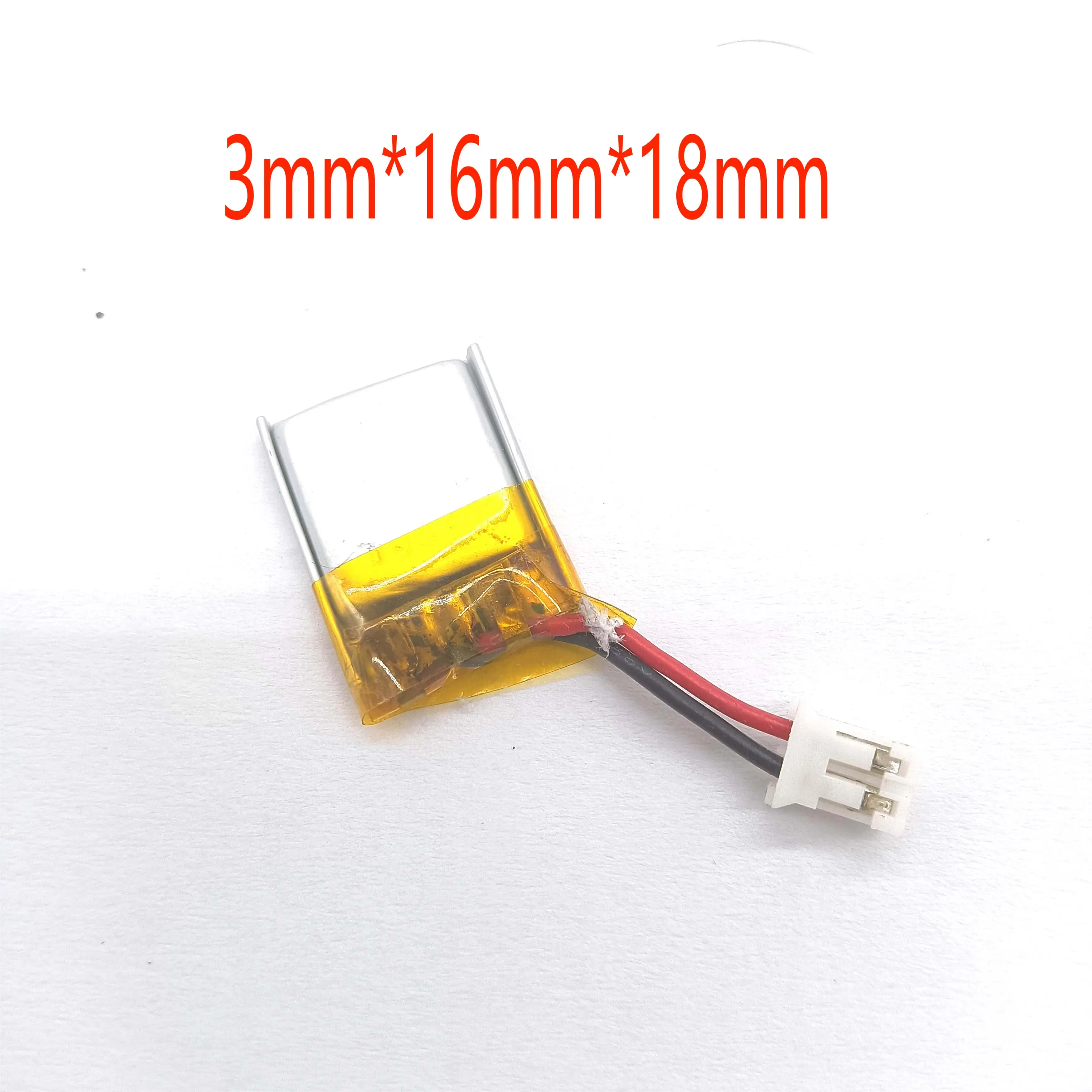 2/5/10/20 шт. 3 7 в 50 мАч 301618 литий-полимерная ионная батарея 2 0 мм разъем JST