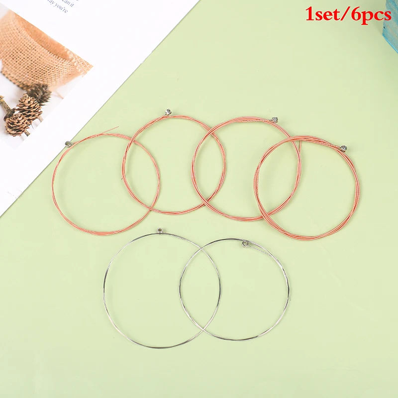 

6pcs Guitar Strings Silver/Copper Alloy Strings Set for Classical Classic Guitar 1M 1-2-3 Guitars Strings Guitar Part