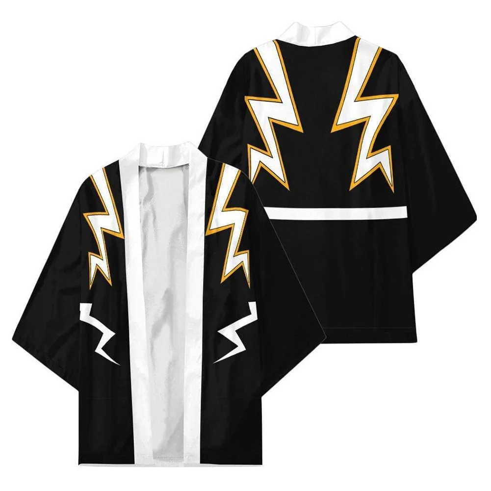 

My Hero Academia Denki Kaminari Cloak Kimono Cardigan Robe Cospaly Costume Print Casual Coat