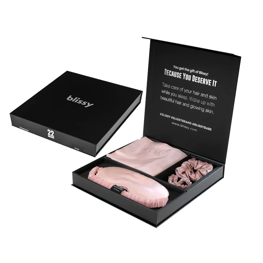 

New Design Skincare and Makeup gift set packaging cardboard paper box custom logo