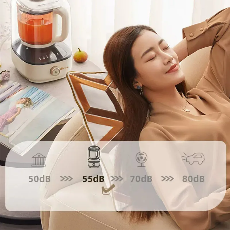 Блендер для еды с медведем миксер приготовления соевого молока машина кухонный