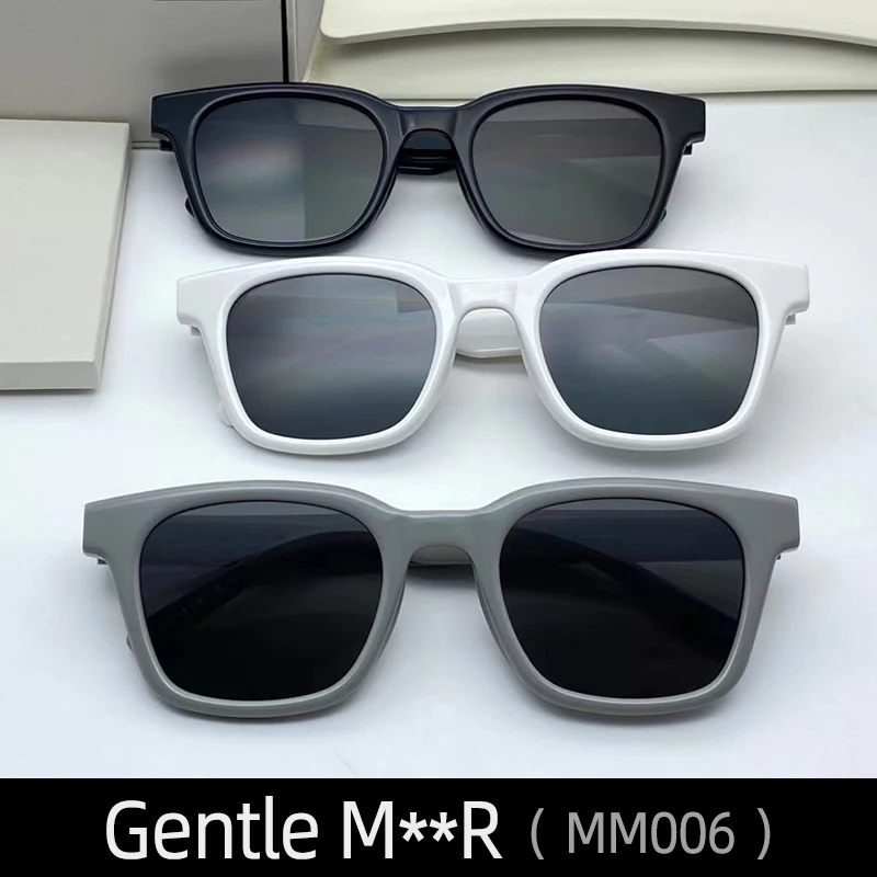 

MM006 GENTLE M Women's Sunglasses For Man Glasses Vintage Luxury Brand Goods Designer Summer Uv400 Trendy Monst Korean