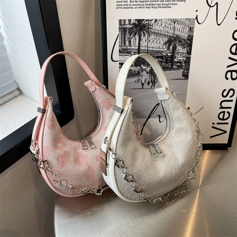 

Текстурная ретро сумка для подмышек женские сумки 2022 НОВАЯ ЦЕПОЧКА Великолепная сумка на одно плечо сумки