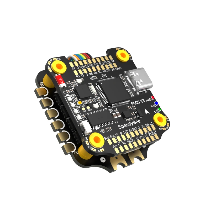 

RunCam SpeedyBee F4 V3 50A BLS 30x30 Stack FC ESC iNAV Betaflight Wireless Firmware Flasher Blackbox Analyze
