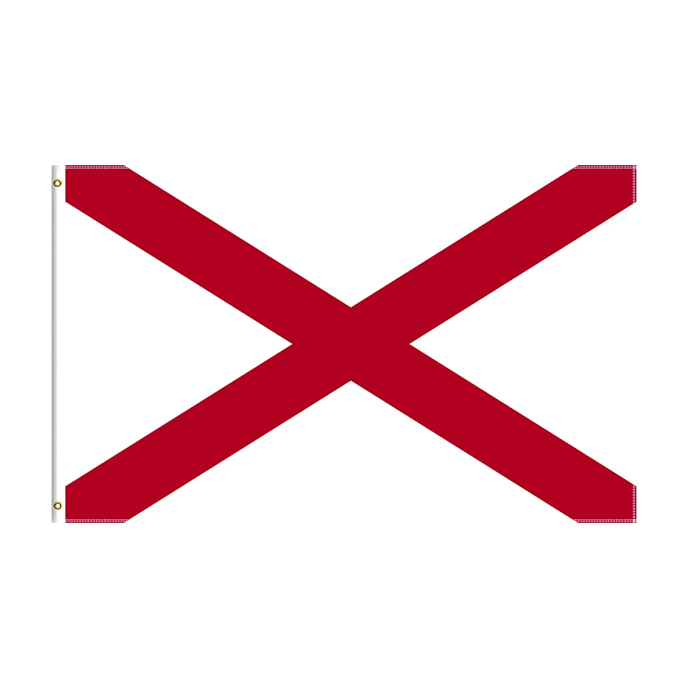 

3x5 Ft Alabama Flag Polyester Printed US State Banner For Decor