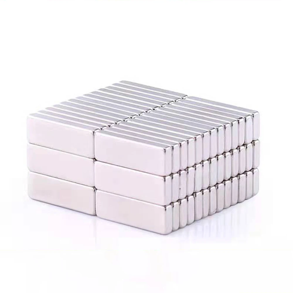

5Pcs Rectangular/Square Magnets 15x5x2mm 15x5x3mm Neodymium Block Rare Earth Strong Craft Magnet N35