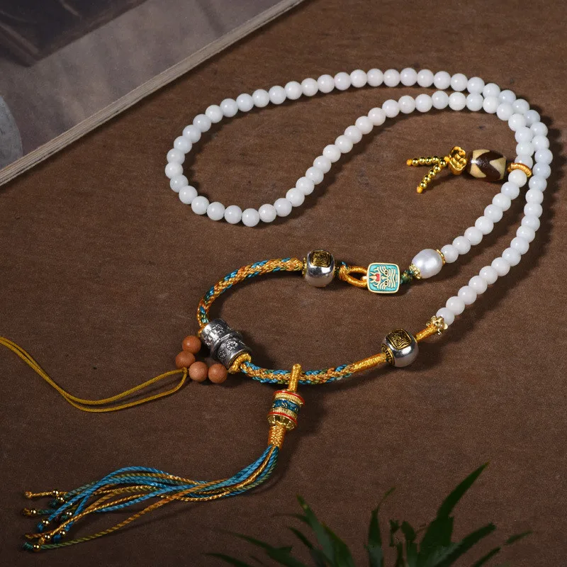 Хлопковая веревка в тибетском этническом стиле ручная работа плетеная вручную