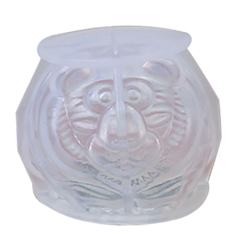 

Cute Tiger Epoxy Resin Mold Making Soap Melt Resin Polymer Clay Home Decoration Dropshipping