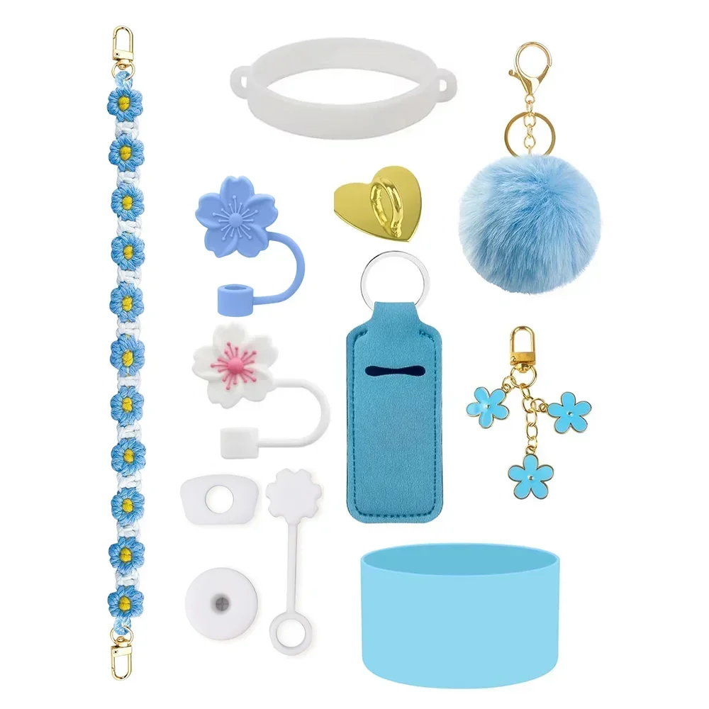 

Набор из 12 силиконовых аксессуаров для стаканов Kemorii