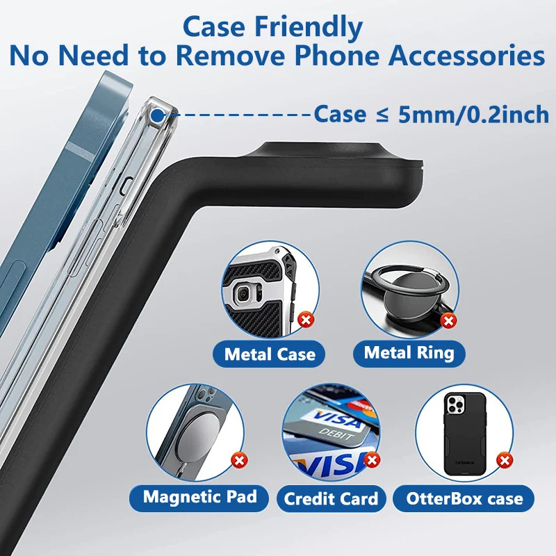 3 in 1 wireless charger for iphone 131211 proxxr 20w qi fast charging dock station for apple watch 6 5 4 3 2 1 se airpods free global shipping