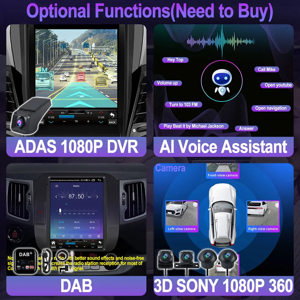 Фото Android 13 для Ford Focus 3 Mk 3 2011-2017 9,7 