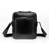 business mens single shoulder fashion briefcase genuine leather leisure crossbody handbag high quality luxury messenger bag