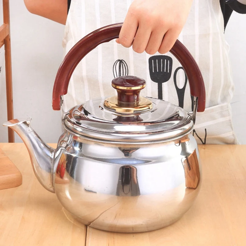 

1 шт. домашний чайник из нержавеющей стали, кухонный свисток, чайник для кипящей воды, акция