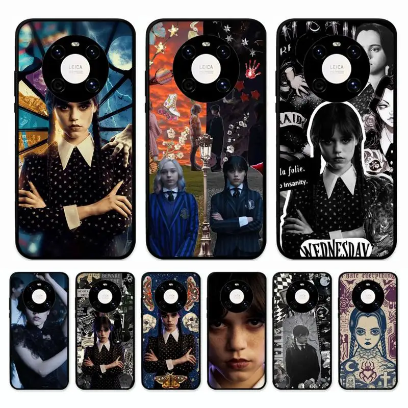 

Wednesday Addams Family Tv show Phone Case For Huawei Mate 10 20 30 40 50 lite pro Nova 3 3i 5 6 SE 7 pro 7SE