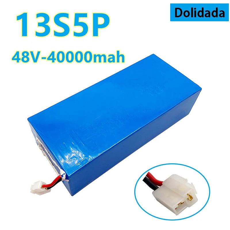 

neue 48V 40Ah Elektrische Bike Dreieck Batterie 18650 40000mah 13S5P 1500W Roller Batterie Elektrische Fahrrad batterie