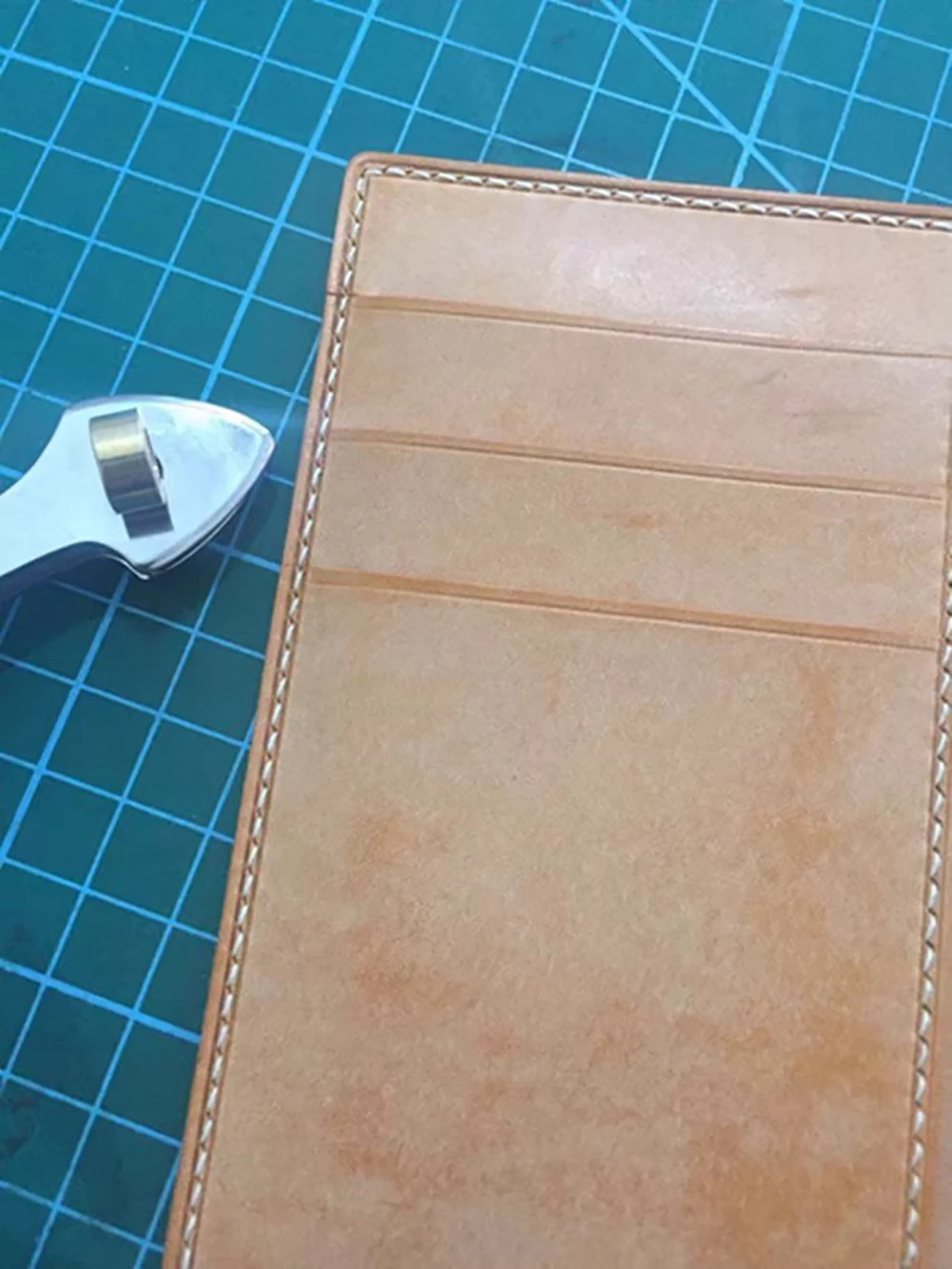 Высококачественный скребок для кожевенного края нажимной инструмент с