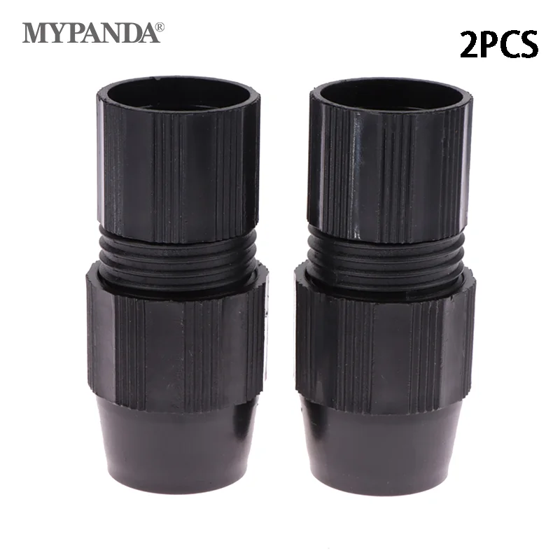 Plastik teleskopik boru bağlayıcı Dip Net kutup teleskop boru büküm kelepçe DIY CFK için sabit kilit, karbon Fiber tüp