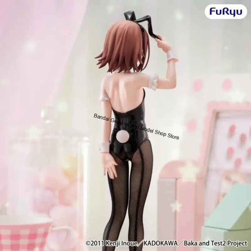 Фото В наличии оригинальная фигурка FuRyu BiCute Bunnies Baka and Test Summon The Beasts 28 см Хидэёси Киношита, аниме-игрушка из ПВХ. №4