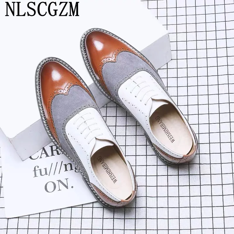 

Oxford Shoes for Men Casuales Wedding Shoes for Men Coiffeur Brogues Shoes for Men Business Suit Italiano Office 2023 Chaussures