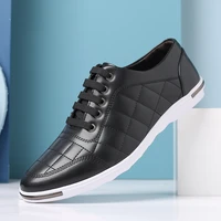 new men shoes leather cowhide leather shoes men comfortable low top british casual single shoes leather shoes formal shoes