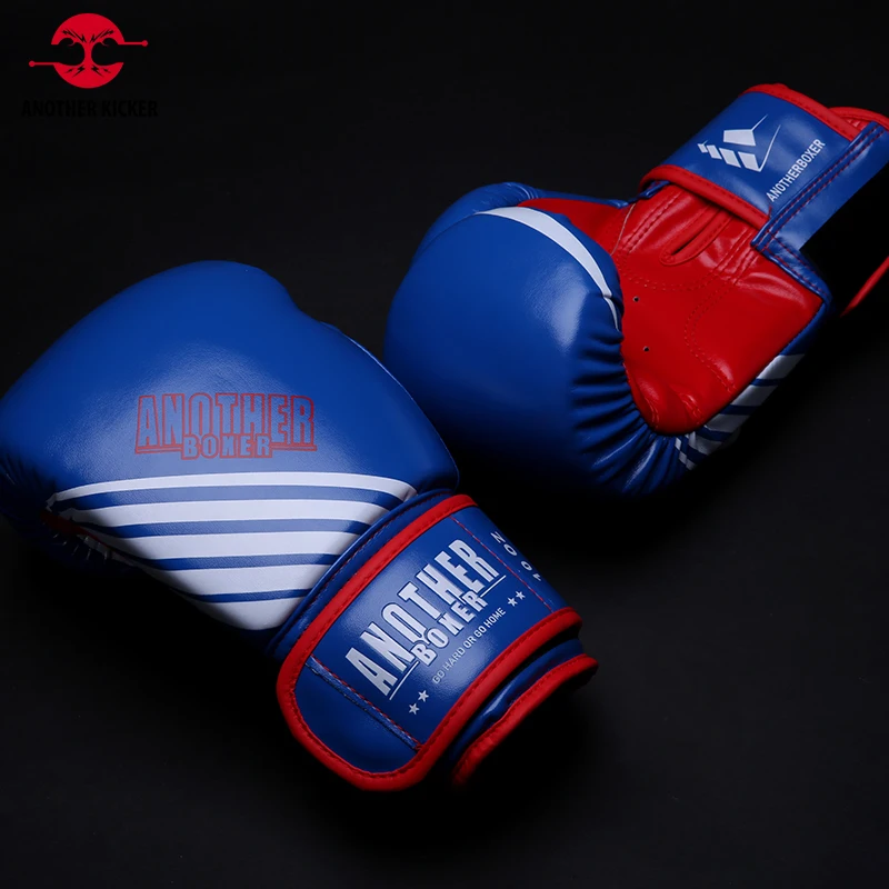 

Боксерские перчатки из искусственной кожи Muay Thai Guantes De Boxeo Free Fight MMA Sandbag тренировочные перчатки для мужчин женщин взрослых