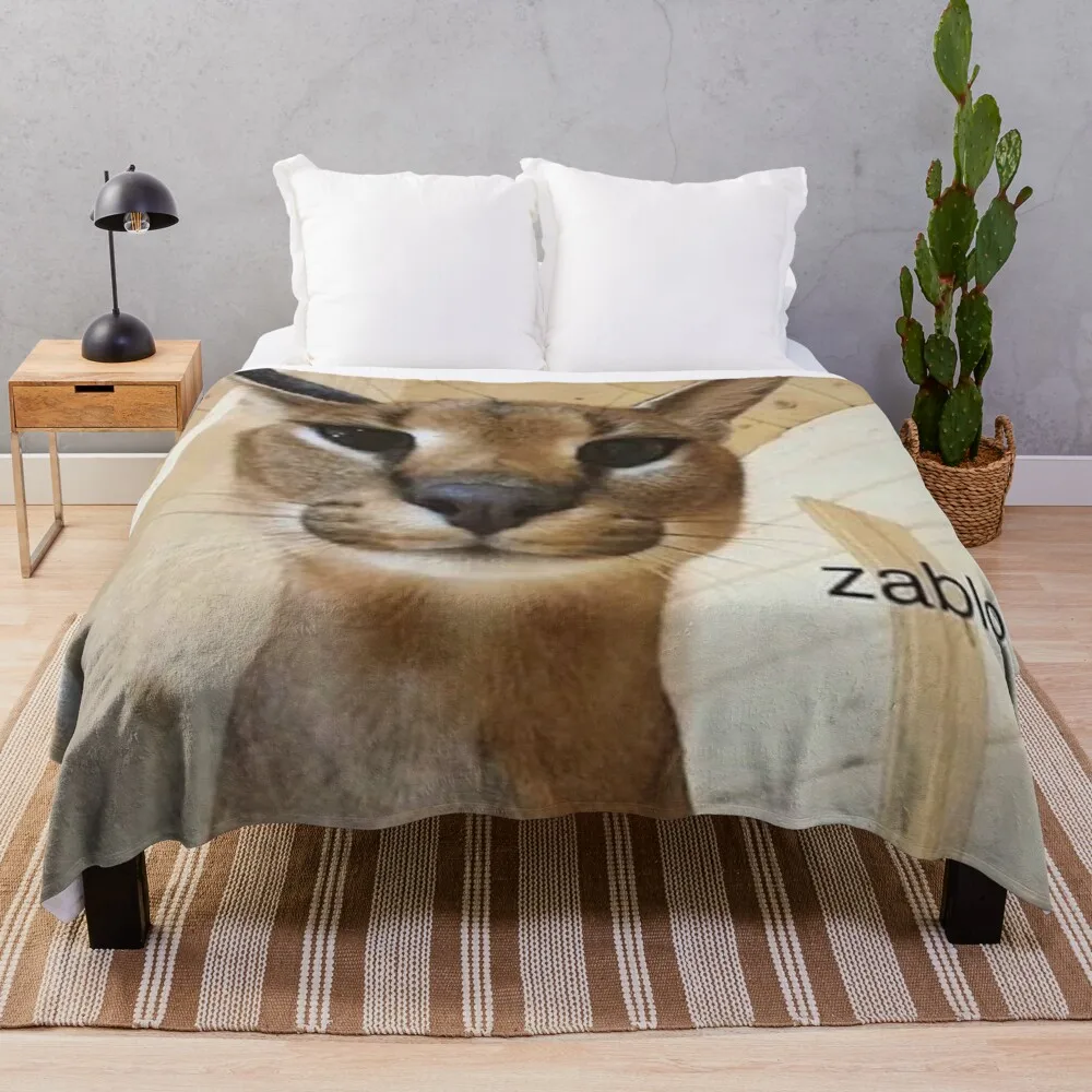 

Zabloing Floppa декоративное одеяло, Красивое Одеяло