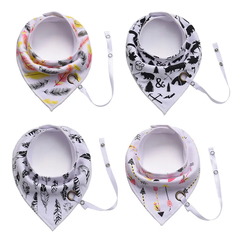 Нагрудники для младенцев хлопковые кормления новорожденных девочек и мальчиков